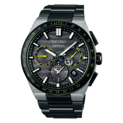 Seiko Astron SSH139 Limited Edition Acid Green Titanium GPS Solar