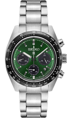 Seiko Prospex SSC933 Speedtimer Solar Chronograph Green Sunray