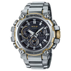 G-Shock MTGB3000D-1A9 Dual Core Guard Silver Gold
