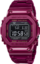 Casio G-Shock GMWB5000RD-4 Red Ion-Plated Full Metal 2Way Time Sync