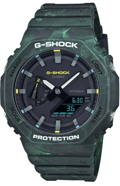 G-Shock GA2100FR-3A Mystic Forest Green Casioak