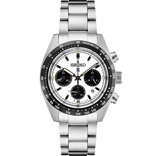 Seiko Prospex SSC813 Solar Chronograph Panda Dial