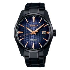 Seiko Presage SPB363 Sharp Edged Limited Edition Black Rose Gold