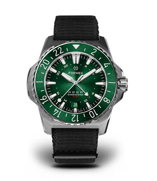 Formex 2202.1.5300.820 Reef GMT Automatic Chronometer Green Dial