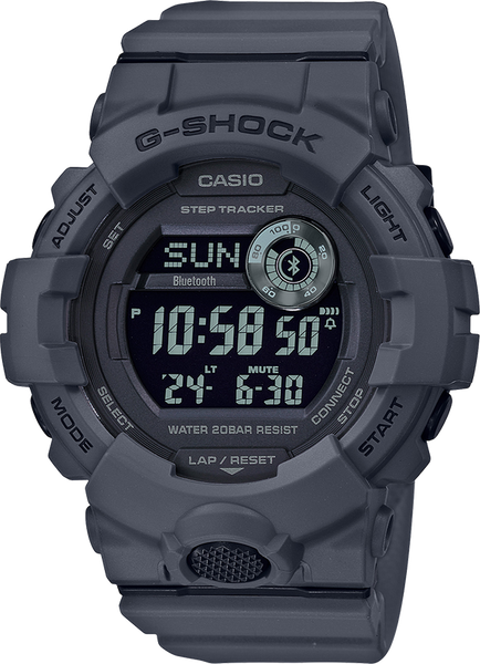 Casio G-Shock GBD800UC-8 Power Trainer Gray Tone