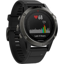 Garmin Fenix 5 GPS Watch Sapphire Slate Grey