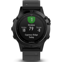 Garmin Fenix 5 GPS Watch Sapphire Slate Grey