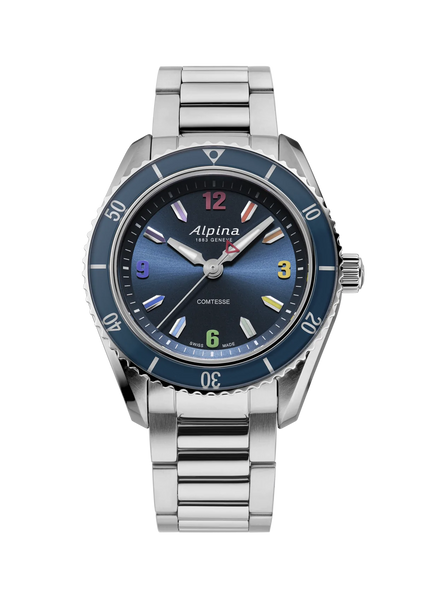 Alpina AL-235NRB3C6B Alpiner Comtesse Sport Quartz Rainbow