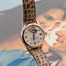 Frederique Constant FC-310LGDHB3B4 Ladies Automatic Double Heart Beat Rose Gold Light Gray Dial