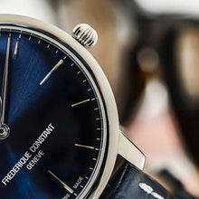 Frederique Constant FC-312N4S6 Slimline Heart Beat Automatic Stainless Steel Blue Dial