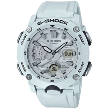 Casio G-Shock GA-2000S-7A White Front Button Watch