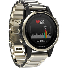Garmin fenix 5S Sapphire Edition Multi-Sport Training GPS Watch (Champagne, Metal Band)