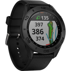 Garmin Approach S60 GPS Watch Black with Black Band