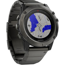Garmin Fenix 5X GPS Watch Slate Gray Sapphire with Metal Band