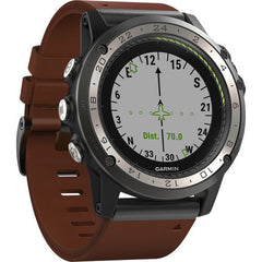 Garmin D2 Charlie GPS Aviator Navigation Watch Titanium Bezel