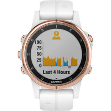 Garmin fenix 5S Plus Sapphire Edition Multi-Sport Training GPS Watch (42mm, Rose Gold-Tone with Carrara White Band)