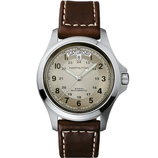 Hamilton H64455523 King Khaki // Pre-owned