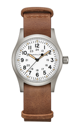 Hamilton H69439512 Khaki Field Mechanical White Dial