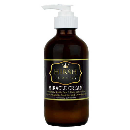 Hirsh Luxury Miracle Cream Face & Body Lotion - 8 oz.