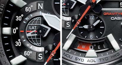 Casio G-Shock Aviation GPS Hybrid Gravity Master Bluetooth GPW2000-1A