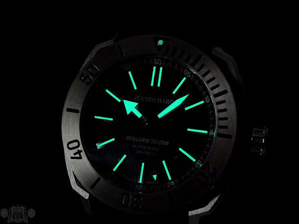 JeanRichard Aquascope Black Dial 60400-11A602-FK6A