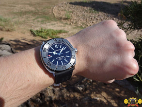 Buy a JeanRichard Aquascope Black Dial 60400-11A602-FK6A from an