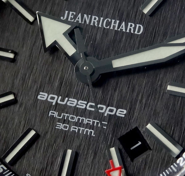 JeanRichard Aquascope Black Dial 60400-11A602-FK6A