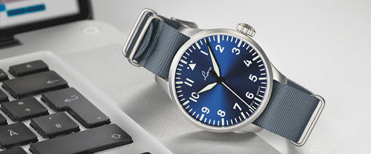 Laco Pilot Watches Basic AUGSBURG BLAUE STUNDE 39 862102