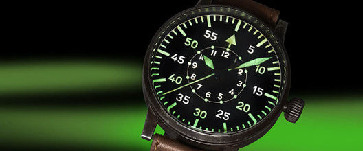 Laco Pilot Watch Original REPLIKA 55 ERBSTUCK 861941