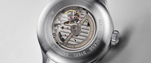 Laco Pilot Watches Special Models BLACK AUTOMATIC 42 861610.2