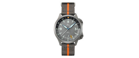 Laco Pilot Watches Special Models FRANKFURT GMT GRAU 862121