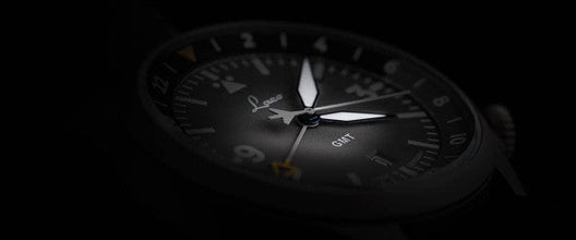 Laco Pilot Watches Special Models FRANKFURT GMT GRAU 862121