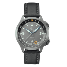 Laco Pilot Watches Special Models FRANKFURT GMT GRAU 862121