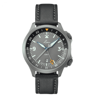 Laco Pilot Watches Special Models FRANKFURT GMT GRAU 862121