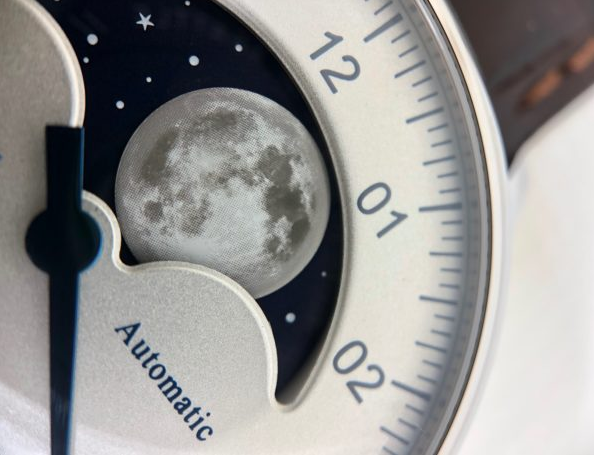 MeisterSinger Lunascope Opaline Silver LS901