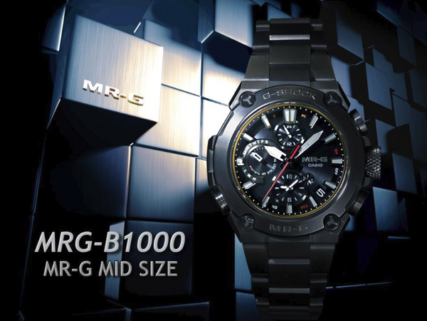 Casio G-Shock MR-G Mid-BLE & Wave Ceptor MRGG-B1000B-1A