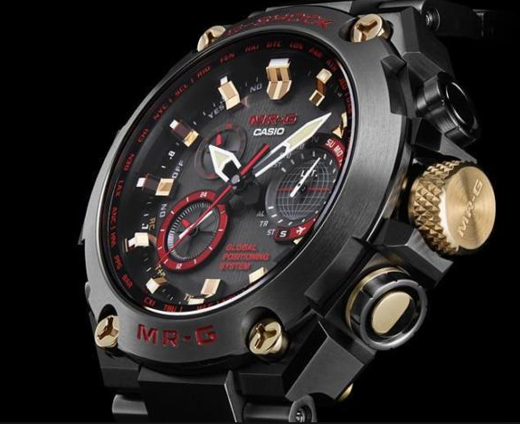 Casio G-Shock MR-G GPS Atomic Solar Hybrid MRGG1000B-1A4 "AKA-ZONAE"