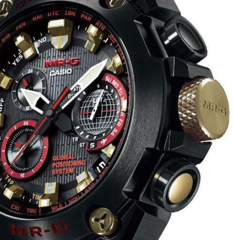 Casio G-Shock MR-G GPS Atomic Solar Hybrid MRGG1000B-1A4 "AKA-ZONAE"