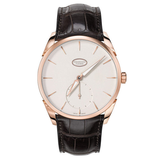 Parmigiani PFC267-1002400-HA1241 Tonda 1950 Rose Gold Grained White