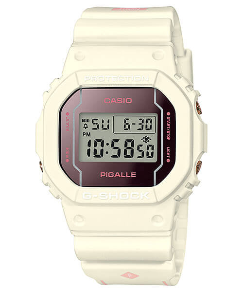G-Shock Pigalle Collaboration White DW5600PGW-7CR