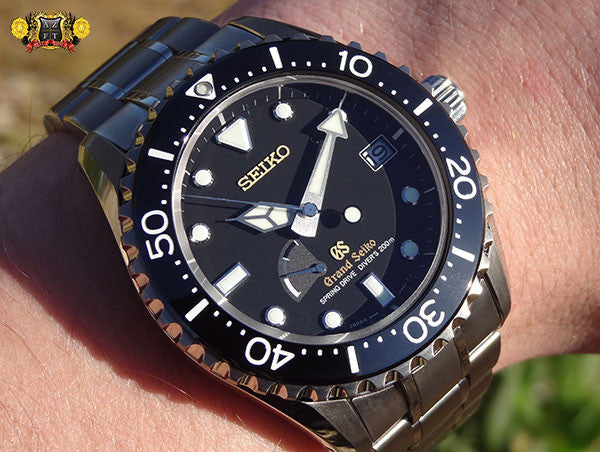 Grand Seiko Spring Drive Diver Titanium SBGA031 – Arizona Fine Time
