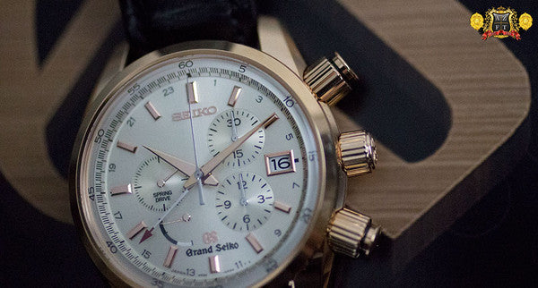 Grand Seiko Spring Drive Chronograph 18k Pink Gold SBGC004