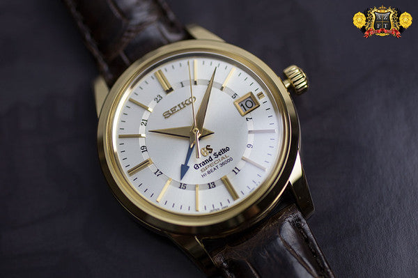 Grand Seiko Hi-Beat GMT SPECIAL 18k Yellow Gold SBGJ008