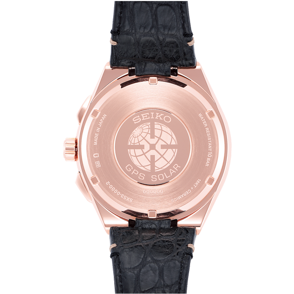 Seiko Astron GPS Solar Executive Line 18K Pink Gold SBXB134