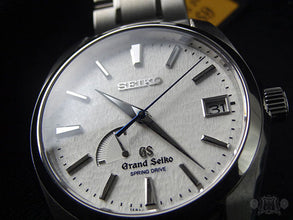 Grand Seiko Spring Drive Power Reserve Titanium Snowflake SBGA011