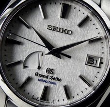 Grand Seiko Spring Drive Power Reserve Titanium Snowflake SBGA011