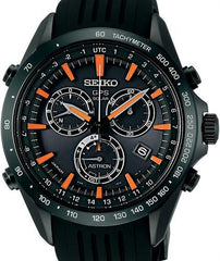 Seiko SSE017 Astron GPS Solar Orange Accents // Pre-Owned