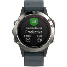 Garmin Fenix 5 GPS Watch Silver Granite