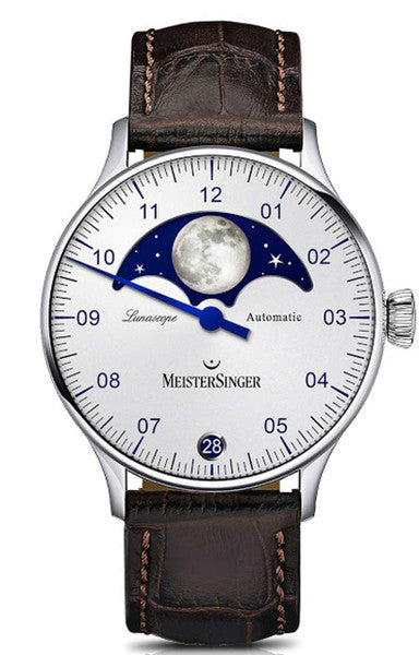 MeisterSinger Lunascope Opaline Silver LS901